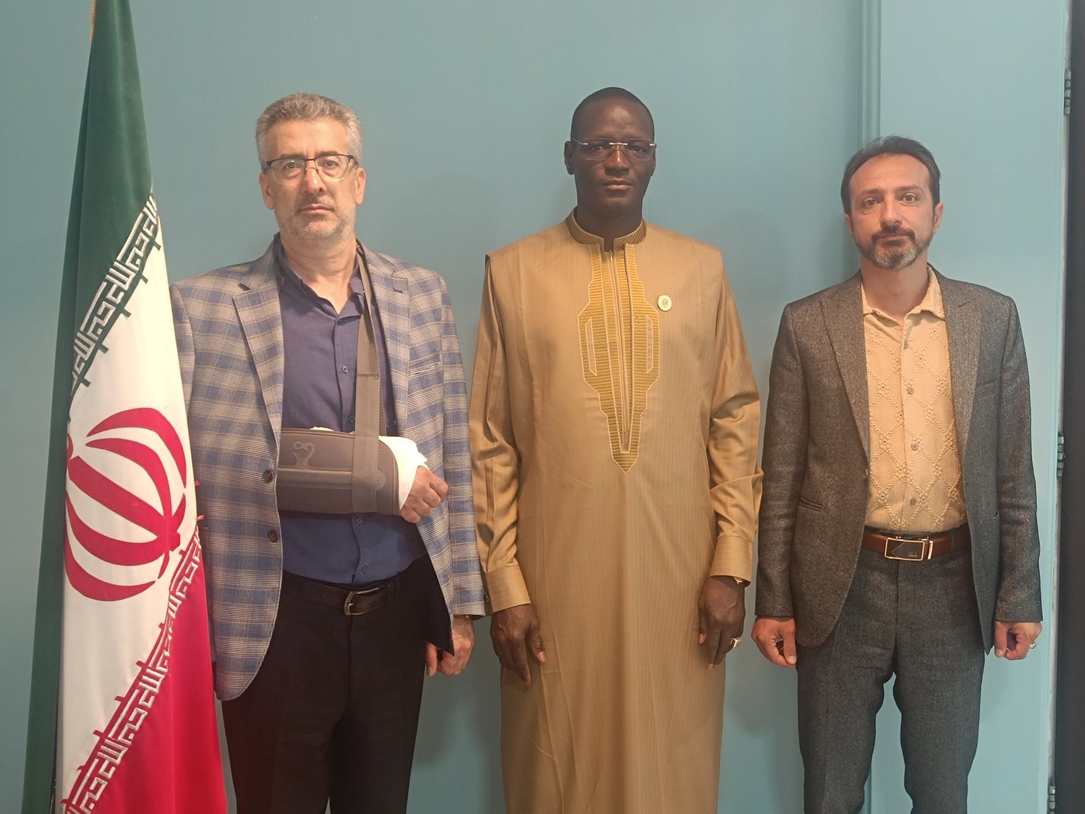 هیئت شهری سنگال در جریان سفر رسمی به شیراز